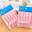 Dental Tooth Pick Flossers Toothpick Cleaners, Tooth Flossing Head Oral Dental Hygiene Brush, Tooth Cleaning Tool ( White Pink ) (Pack of 100Pcs)