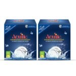 Dishwasher Detergent Powder 1Kg & Crystallized Salt 1Kg | Pack of 2 | Powerful Grease Removal & Hard Water Protection | Suitable for All Dishwasher Machines