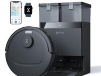 ECOVACS Deebot N50 PRO Omni 2 in 1 Robotic Vacuum Cleaner & Mop, 2026 New Launch 25000 Pa Suction, Self-Emptying Omni-Station, Zerotangle 3.0, Hot Air-Drying, Auto-Lift Mop On Carpet, Upto 300 Mins