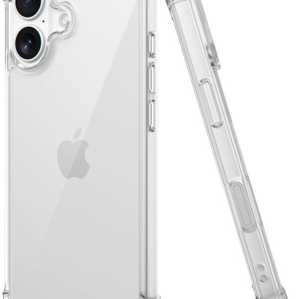 EGOTUDE for iPhone 17 Case, Shockproof Hard Back Anti-Scratch Transparent Cover
