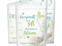 Evenflo Feeding Advanced Breast Milk Storage Bags for Breastfeeding - 5 Ounces (25 Count)