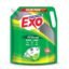 Exo Anti-Bacterial Liquid Dishwash Gel - 1.5L Value Pack | Anti-Bacterial Formula with Neem & Lime for Sparkling Clean Utensils | Powered with Bio Enzymes for Tough Grease Removal & Brilliant Shine