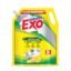 Exo Dishwash Liquid Refill Pack | Ginger & Lemon | Tough Grease Removal for Utensils | Anti-Bacterial Dishwashing Liquid | Bio-Enzyme Liquid Dishwash | No Residue Cleaning - 2L