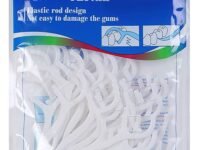 FLOWHOUSE 3 in 1 Tooth Cleaning Dental Floss Toothpicks sticks Plastic Set for Clean Teeth Fresh Breath and Healthy Gums, 50 Piece Set…