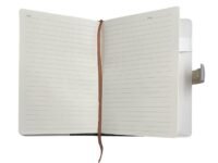 Fancy Secret Diary with Safety Number Lock - Private Writing Notebook for Secure Notes and Planning - Hard Cover Journal for All Ages (1 Pcs) (Marble White)