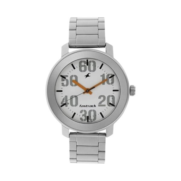 Fastrack Casual Analog White Dial Men's Watch-NL3121SM01/NP3121SM01