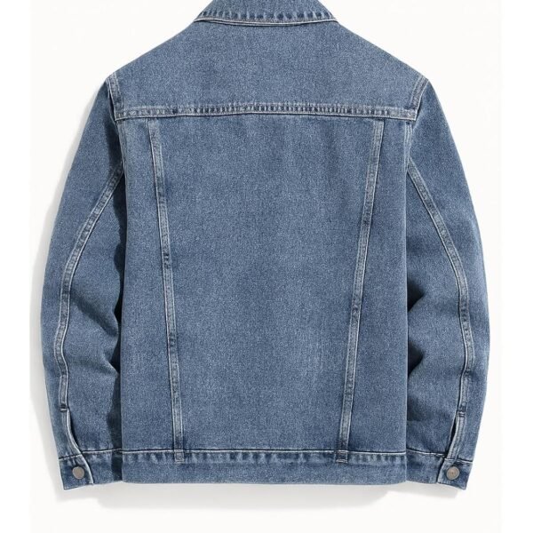 GRECIILOOKS Men’S Denim Jacket | Classic Regular Fit Jeans Jacket For Men | Stylish Branded Jackets For Men – Timeless Casual Wear