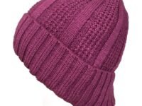 Gajraj Unisex Moss Knit Warm Winter Woolen Skull Cap with Fur Lining