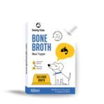 Goofy Tails Sea Food Bone Broth for Dogs 500ml (100ml X 5 Pack), Human Grade, Preservative Free, Gut Friendly Dog Food Topper, Natural Hydrating Liquid Dog Treats, Dog Supplement With Natural Collagen