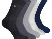 HEELIUM Bamboo Crew Socks for Men | Formal Socks, Full Length | Odour Free & Cushioned Base | 3X Softer than Regular Socks