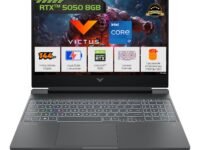 HP Smartchoice Victus, 13th Gen Intel Core i7-13620H, 8GB RTX 5050, 24GB DDR5(Upgradeable) 1TB SSD, 144Hz, FHD, 15.6''/39.6cm, Win11, M365* Office24, Mica Silver, 2.29kg, fa2309TX, RGB Gaming Laptop