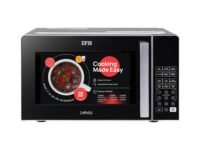 IFB 24L Solo Microwave Oven with 69 Auto Cook Menus (24PM2S, Silver, Mug Recipes, Steam Clean, Auto Reheat, Preset Timer, Power Save, Child Safety Lock, 10 Power Levels)