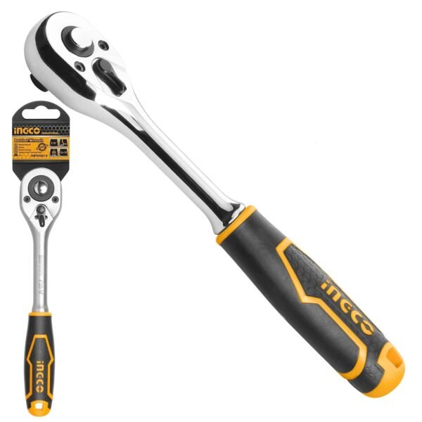 Ingco 1/4" Ratchet Wrench, Heavy Duty Ratchet Wrench, 158mm | 1/4" 45T, Quick Release