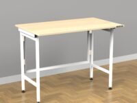 InnoFur Aplos Multipurpose Foldable Study Table - Portable Wooden Utility Laptop Table Bedside - Space Saving Computer Table for Home - Foldable Dining Table (Size 100 x 60 x 72CM, Beige)