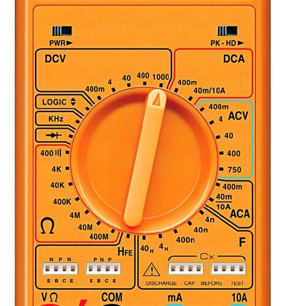 KUSAM-MECO 3¾ Digit 3999 Counts Digital Multimeter (11 Functions 36 Ranges)