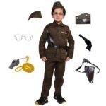 Kaku Fancy Dresses National Heros Freedom Fighters Costumes for Boys & Girls | Independence Day Republic Day Fancy Dress for Schools Plays & Competition | Role Play Politician Costume For Kids