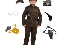 Kaku Fancy Dresses National Heros Freedom Fighters Costumes for Boys & Girls | Independence Day Republic Day Fancy Dress for Schools Plays & Competition | Role Play Politician Costume For Kids