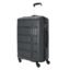 Kamiliant American Tourister Harrier | Cabin Trolley Bag Small Size (56 cms) for Travel| Hard Case Polypropylene (PP) Suitcase | 360° 4-Wheel Luggage Trolley | Combination Lock | Iron Grey