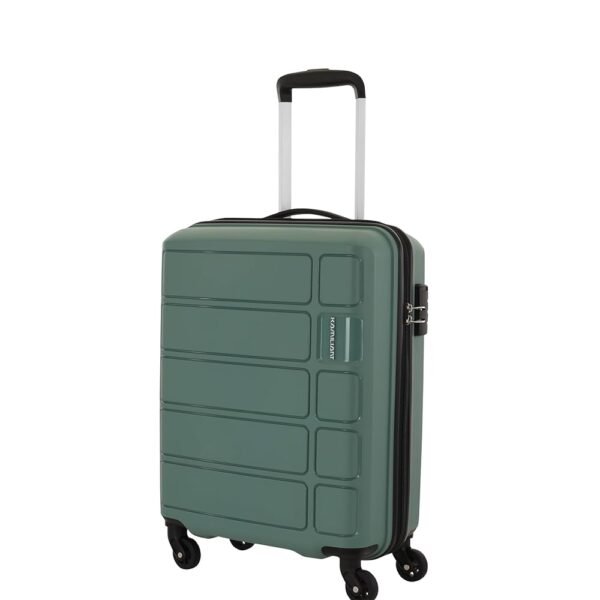 Kamiliant American Tourister Polypropylene (Pp) Kam Harrier Sp56Cm Suitcase/Small Hard 4 Wheels Spinner Trolley Bag, Slt Gry, Grey