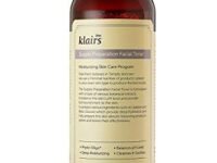 Klairs Supple Preparation Facial Toner, with Hyaluronic Acid, moisturizer, Without paraben and Alcohol, Korean Skin Care, Hydrating Toner for face, Sensitive Skin Toner (180ml)
