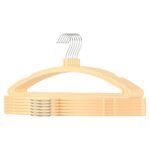 Kuber Industries 12 Piece Plastic Hanger, Cream