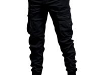 LERIYA Fashion Men's Cargo Pants with Pockets | Cotton Joggers for Man | 6 Pocket Jeans Pant | Casual Trousers for Men | Track Pants for Office and Parties | Comfortable Casual Workwear