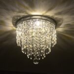 LIGHT WAVE Chandelier Crystal Ceiling Lights Decorative Glass Pendants for Living Room, Bedroom, Hotel, Bar, Resort, Café, Office, Shop Model2