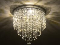 LIGHT WAVE Chandelier Crystal Ceiling Lights Decorative Glass Pendants for Living Room, Bedroom, Hotel, Bar, Resort, Café, Office, Shop Model2