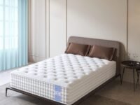 LOOM & NEEDLES 75x60x6 Inches Queen Size Mattress | Reactive Dual Comfort Pocket Spring Mattress | 5 Zoned 7 Layer Orthopedic Medium Firm Bed Mattresses | HD Memory Gel Foam Gadda | Spring Mattress