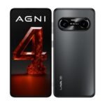 Lava Agni 4 5G (8GB RAM, 256GB Storage, Phantom Black) | Metal Body | MTK Dimensity 8350 Processor (1.4Mn+ Antutu) | 1.5K AMOLED Display | 50MP OIS Camera | LPDDR5X RAM | UFS 4.0 | 4K@ 60fps | Vayu AI