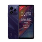 Lava O3 Pro (Glossy Purple, 4 GB RAM, 64 GB Storage)| Bigger 6.56" HD+ Display | 50 MP AI Triple Rear Camera | 8 MP Front Camera| 5000 mAh Battery | 10W Charging | Charger in Box