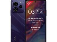 Lava O3 Pro (Glossy Purple, 4 GB RAM, 64 GB Storage)| Bigger 6.56" HD+ Display | 50 MP AI Triple Rear Camera | 8 MP Front Camera| 5000 mAh Battery | 10W Charging | Charger in Box