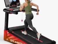 Lifelong 5HP Foldable Treadmill for Home | Home Workout Equipment | LED Display | 12% Auto Incline | 14 km/h Speed | 12 Preset Programs | Hydraulic Fold | Bluetooth & FitShow App | 110kg Max Weight