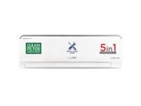 Lloyd 0.8 Ton 3 Star Inverter Split AC (6 in 1 Convertible, 100% Copper, Anti-Viral + PM 2.5 Filter, White with Silver Deco Strip, GLS09I3FOASR)