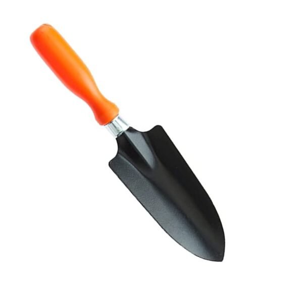 Metal Black and Orange Color Trowel for Home Gardening Tool (Metal Trowel Tool)