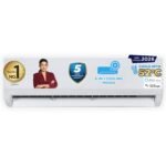 Midea 1.5 Ton 3 Star Wi-Fi AI Inverter Split AC(Copper, Convertible Gear 6-in-1, Turbo Mode, Dry Mode for Monsoon, Auto Clean&HD+PM 2.5 Filter, 2026 Model,Santis Max DLX Wi-Fi - MAI18SD3R36W0, White)