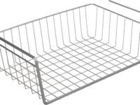 Multipurpose Under Shelf Basket / Under Cabinet Storage Organizer Rack Shelf/Under Shelf Organizer Rack For Kitchen, Bedroom (1Pcs)