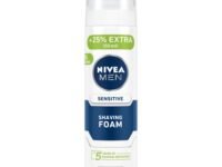 NIVEA MEN Shaving, Sensitive Shaving Foam for Face, 250ml
