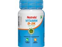 NUTRELA PATANJALI VIT D2K NATURAL TAB- VANILLA, Pack of 60 tabs