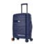 Nasher Miles Paris Hard-Sided Polypropylene Check-in Luggage 24 inch | 65cm | 8 Wheels Medium Trolley Bag for Travel | Suitcase (Navy Blue)