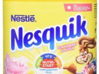 Nesquik Nestle Strawberry Milk Drink Mix, 500 g