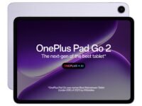 OnePlus Pad Go 2, 30.73 cm (12.1 inch) 2.8K Display, Dolby Vision™, 120Hz Refresh Rate, Quad Speakers, AI, 10050 mAh Battery, Wi-Fi Tablet, 8GB RAM 128 GB Storage, Lavender Drift