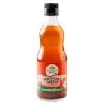 Organic India Apple Cider Vinegar 500ml, With Mother of Vinegar, Raw & Unfiltered, Extracted from Spanish Red Apples, Lab Tested on 250+ Parameters