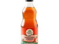 Organic India Apple Cider Vinegar 500ml, With Mother of Vinegar, Raw & Unfiltered, Extracted from Spanish Red Apples, Lab Tested on 250+ Parameters
