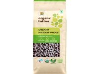 Organic Tattva Masoor Dal 500gms | Organic Black Masoor Dal Whole/Sabut | Unpolished Rich in Protein & Fiber | Gluten Free | Healthy Pulses for Everyday Cooking