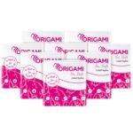 Origami So Soft Cocktail Paper Napkins | Tough, Super Absorbent Multipurpose Tissue | Food Contact Safe, Ideal for Snacks, Parties & Daily Use - Pack of 8 (100 Pulls Per Pack, Total 800 Sheets)