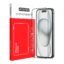 POPIO Military-Grade Gorilla Tempered Glass For iPhone 15 / iPhone 16 | 9H Hardness, Edge-to-Edge, Bubble-Free