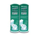 Parryware SmartFlush In-Cistern Automatic Toilet Bowl Cleaner - Aqua 750 (FRAGRANCE FREE) I PACK OF 2 I Lasts upto 600* Flushes | 99.9% Disinfection | Cleans after every flushes | FCSF0207