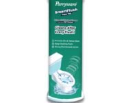 Parryware SmartFlush in-Cistern Automatic Toilet Bowl Cleaner - Aqua 500 (Fragrance Free) I PK of 1 I Lasts Upto 600* Flushes | 99.9% Disinfection | Cleans After Every flushes | FCSF0103