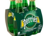 Perrier Carbonated Mineral Water • Water Captured at the Source in France, 11.16 fl oz ℮ 330 ml, 4 Pack